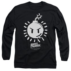 Scott Pilgrim - Mens Sex Bob Omb Logo Longsleeve T-Shirt