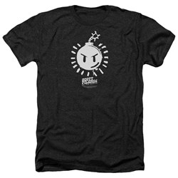 Scott Pilgrim - Mens Sex Bob Omb Logo Heather T-Shirt