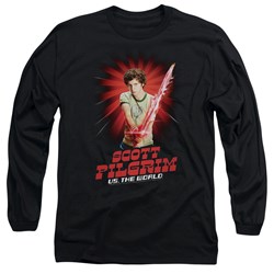 Scott Pilgrim - Mens Super Sword Longsleeve T-Shirt
