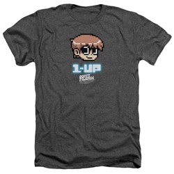 Scott Pilgrim - Mens 1 Up  Heather T-Shirt