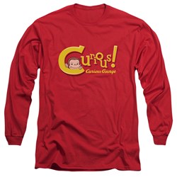 Curious George - Mens Curious Longsleeve T-Shirt