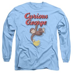 Curious George - Mens Hangin Out Longsleeve T-Shirt