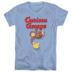 Curious George - Womens Hangin Out T-Shirt