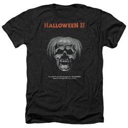 Halloween II - Mens Pumpkin Poster Heather T-Shirt