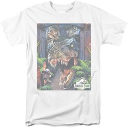 Jurassic Park - Mens Giant Door T-Shirt
