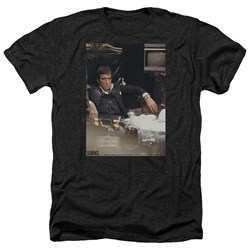 Scarface - Mens Sit Back Heather T-Shirt