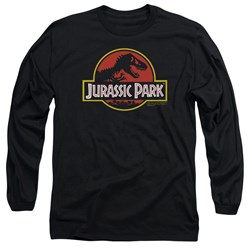 Jurassic Park - Mens Classic Logo Longsleeve T-Shirt