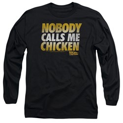 Back To The Future - Mens Chicken Long Sleeve T-Shirt