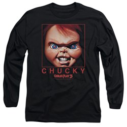 Child's Play - Mens Chucky Squared Long Sleeve T-Shirt