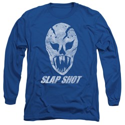 Slap Shot - Mens The Mask Long Sleeve T-Shirt