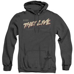 They Live - Mens Glasses Logo Hoodie
