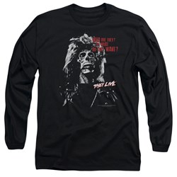 They Live - Mens They Want Long Sleeve T-Shirt