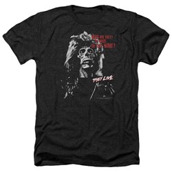 They Live - Mens They Want Heather T-Shirt