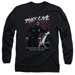 They Live - Mens Dead Wrong Long Sleeve T-Shirt