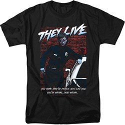 They Live - Mens Dead Wrong T-Shirt