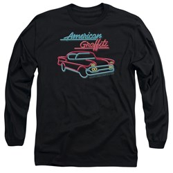 American Grafitti - Mens Neon Long Sleeve T-Shirt