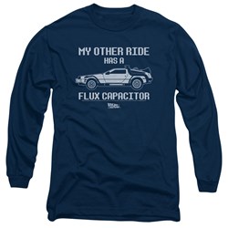 Back To The Future - Mens Other Ride Long Sleeve T-Shirt