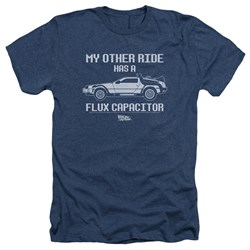 Back To The Future - Mens Other Ride Heather T-Shirt