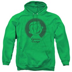 Curious George - Mens Classic Wink Pullover Hoodie