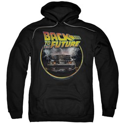 Back To The Future - Mens Back Pullover Hoodie