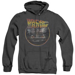Back To The Future - Mens Back Hoodie