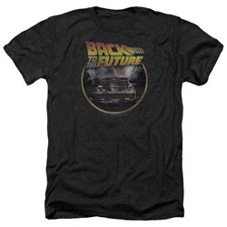 Back To The Future - Mens Back Heather T-Shirt