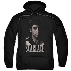Scarface - Mens B&W Tony Pullover Hoodie