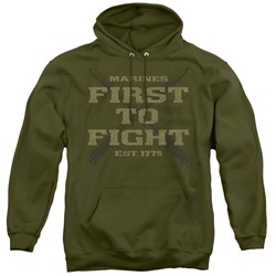 Us Marine Corps - Mens First Pullover Hoodie