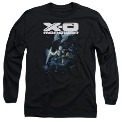 Xo Manowar - Mens By The Sword Long Sleeve T-Shirt