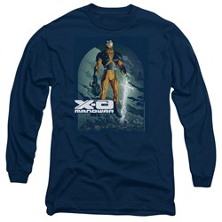 Xo Manowar - Mens Planet Death Long Sleeve T-Shirt