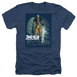 Xo Manowar - Mens Planet Death Heather T-Shirt