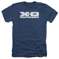 Xo Manowar - Mens Logo Heather T-Shirt