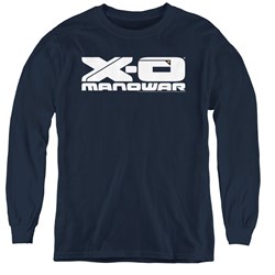 Xo Manowar - Youth Logo Long Sleeve T-Shirt
