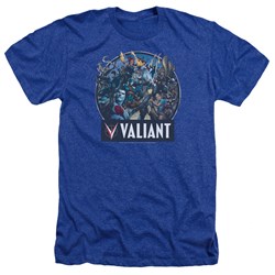 Valiant - Mens Ready For Action Heather T-Shirt