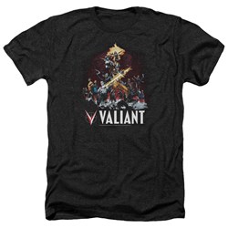 Valiant - Mens Fire It Up Heather T-Shirt