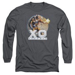 Xo Manowar - Mens Vintage Manowar Long Sleeve T-Shirt