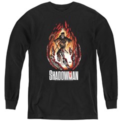 Shadowman - Youth Burst Long Sleeve T-Shirt