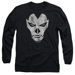Shadowman - Mens Face Long Sleeve T-Shirt