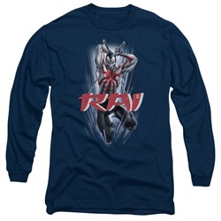 Rai - Mens Leap And Slice Long Sleeve T-Shirt