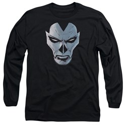 Shadowman - Mens Comic Face Long Sleeve T-Shirt