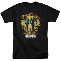 Quantum And Woody - Mens Explosion T-Shirt