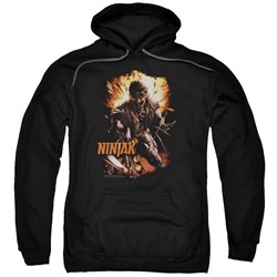 Ninjak - Mens Fiery Ninjak Pullover Hoodie