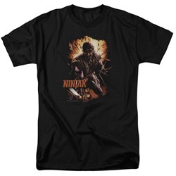 Ninjak - Mens Fiery Ninjak T-Shirt