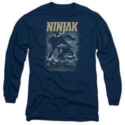 Ninjak - Mens Rainy Night Ninjak Long Sleeve T-Shirt