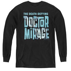 Doctor Mirage - Youth Character Logo Long Sleeve T-Shirt