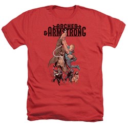 Archer & Armstrong - Mens Hang In There Heather T-Shirt