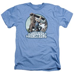 Archer & Armstrong - Mens Trunk And Crossbow Heather T-Shirt