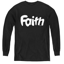 Valiant - Youth Faith Logo Long Sleeve T-Shirt