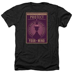 Fantastic Beasts - Mens Protect Your Mind Heather T-Shirt