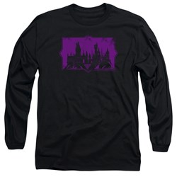 Fantastic Beasts 2 - Mens Hogwarts Silhouette Long Sleeve T-Shirt